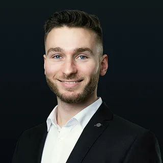 Porträtfoto von David Schemm, Software-Architekt und Entwickler bei memozero